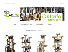 Tablet Screenshot of cattreefactory.com
